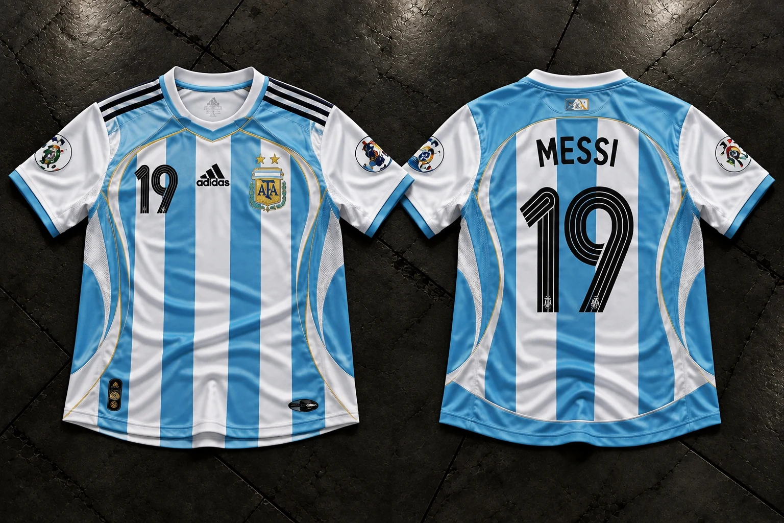 Argentina Messi #19