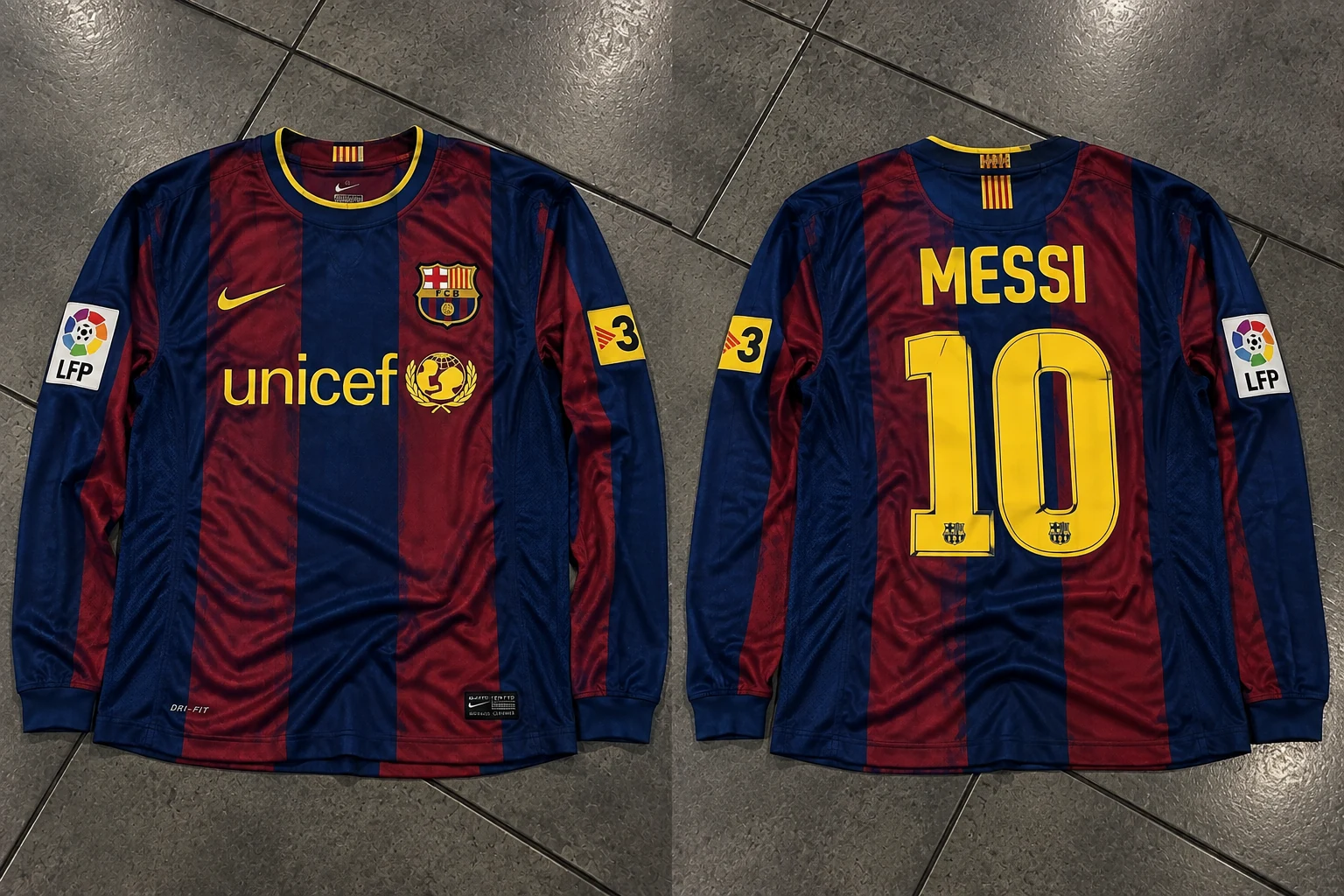 Barcelona Messi #10 Retro