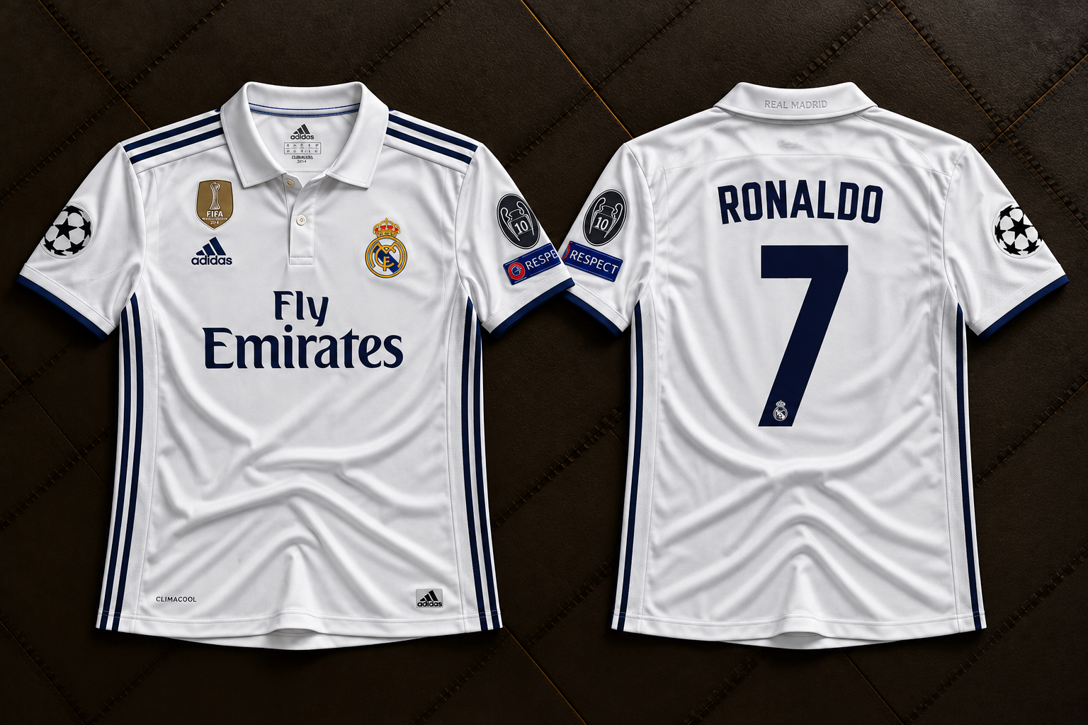 Real Madrid Ronaldo White #7